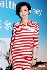 幻灯图：佘诗曼任体检代言人 爱吃蟹胆固醇偏高 