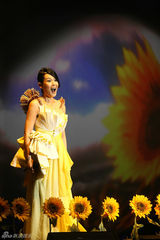 幻灯：刘若英北京个唱着超人装 与歌迷大合唱落泪