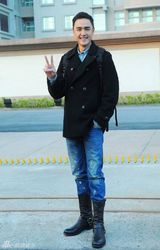 组图：明道退伍不急赚钱 春节后回归蓄势待发