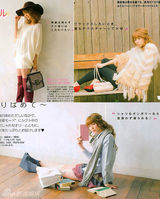 组图：日本人气模特香里奈示范16款日系冬装搭配