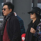 组图：李湘贵妇范携全家出行