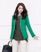 高清图：申敏儿时装大片缤纷百搭干练迷人