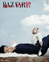 幻灯：陆毅爱女首度曝光 时尚大片秀温馨三口之家