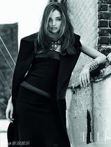 组图：米兰达登《Elle》中国版谈成功秘诀