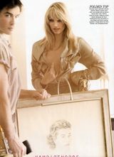 组图：超模坎蒂丝杂志写真 浴缸出镜性感诱惑