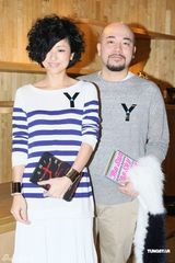 组图：黄伟文出任时装买手 徐濠萦到场助阵