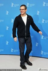 组图：《应许之地》发布会 马特-达蒙人气高