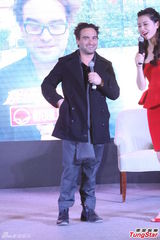 组图：约翰尼来沪 自曝想与中国同行合作