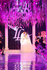 组图：贾乃亮李小璐演绎浪漫童话婚礼