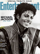 幻灯图集：《Entertainment》杂志推出四款纪念杰克逊封面