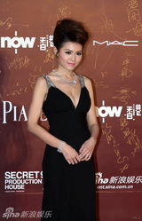 组图：金像奖红毯群星争艳 谢霆锋张柏芝秀恩爱