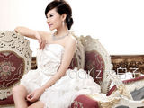 组图：刘璇着婚纱拍摄时尚大片 笑言是最性感一次