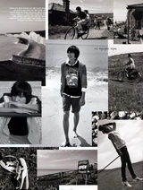 高清组图：花男李民浩黑白写真 化烟熏妆显妖魅