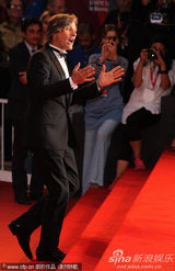 组图：《危险方法》首映 奈特丽复古纱裙清丽亮相