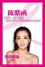 高清图：李宇春海清等11位女星代言粉红丝带