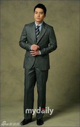 组图：韩国艺人朱尚旭拍男性服装品牌广告