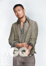 高清图：邵兵《GQ》大片 优雅不羁男人味 
