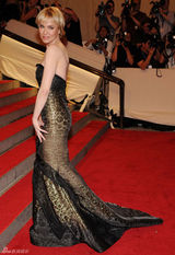 高清组图：纽约大都会庆典 芮妮-齐薇格秀华美礼服