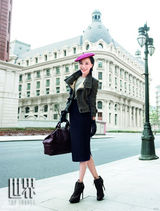 组图：王珞丹都市淡雅写真 完美诠释最好的年华