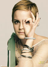 高清图：艾玛-沃特森个性写真 谈短发为求突破