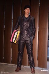 组图：彭于晏谢欣颖代言春装展现迷人色彩与魅力