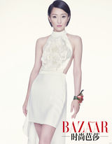 组图：周迅《芭莎》大片演绎东方女人魅力