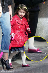 组图：好莱坞潮童萌孩 盘点小苏瑞8款可爱美鞋