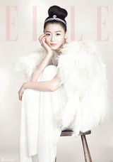 高清组图：韩星全智贤杂志写真优雅婚纱幸福洋溢