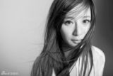 高清：熊乃瑾黑白写真  忧郁古典气质若珍珠无暇