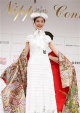 幻灯图集：林史乃当选日本小姐 多才多艺积极向上