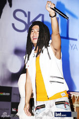 组图：SKULL&HAHA举行新专辑发布会