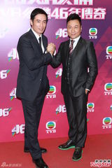 组图：无线46周年台庆亮灯 小生花旦齐出动