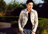 组图：霍政谚阳光写真显型男魅力
