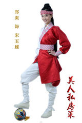 组图：《美人私房菜》郑爽定妆 打造中国大长今