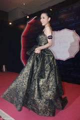 高清图：众星广州穿越时尚 张静初造型美艳