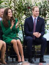 组图：威廉王子与凯特王妃甜蜜出访大秀恩爱