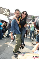 组图：台湾民众反核游行 阮经天许玮宁等助阵