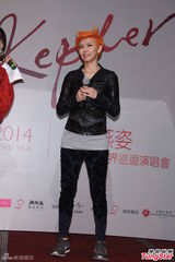 组图：孙燕姿橙发亮眼披黄金甲 许美静助阵