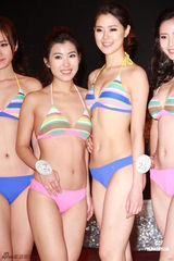 组图：港姐朱晨丽出席中华小姐彩排否认出席饭局