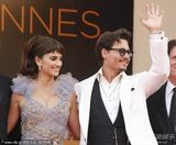 高清图：《加勒比4》首映礼 约翰尼·德普帅气现身