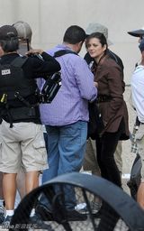 高清组图：《黑暗骑士崛起》热拍 影后玛丽昂亮相