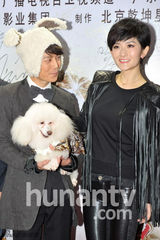 组图：《快乐到家》谢娜包场看片 张杰力挺爱妻
