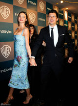 高清组图：奥兰多帅气亮相娇妻米兰达爆乳性感