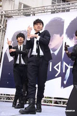 组图：师兄林宥嘉香港“打人” SIGMA组合称是误会