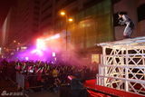 组图：郭富城香港广东道圣诞Super Street Party