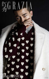 组图：欧豪时尚大片风格多变 无袖装秀肌肉