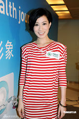 幻灯图：佘诗曼任体检代言人 爱吃蟹胆固醇偏高 