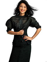 组图：陈燃优雅演绎都市丽人 亲切自然惹人爱