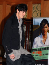 高清图：玉木宏举行访韩记者会 宣传3月韩国演唱会