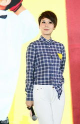 组图：海清张译《抹布女也有春天》发布会